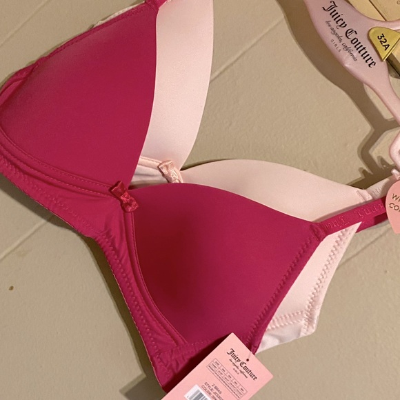 BUNDLE - Juicy couture bra et , longsleeve top KSUBI sheer medium, & hello k pjs - Picture 1 of 12